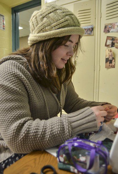 The joy of giving: Students assemble baskets of necessities for older residents